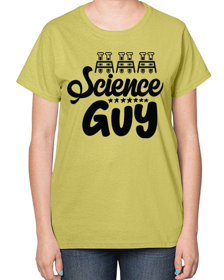 Science Guy 117# - general science-  Ladies T-Shirt
