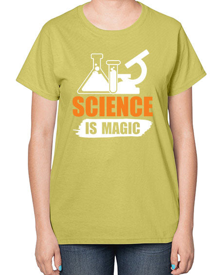 Science Is Magic 91# - general science-  Ladies T-Shirt