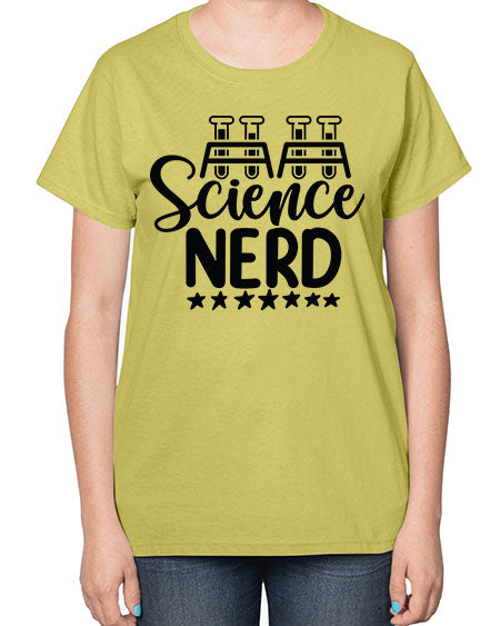 Science Nerd 58# - general science-  Ladies T-Shirt