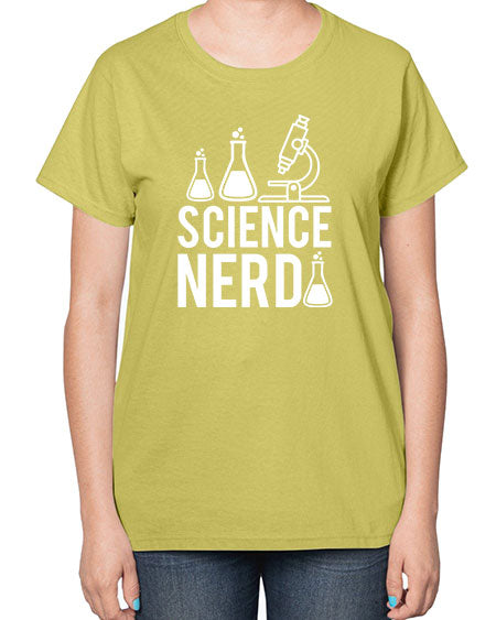 Science Nerd 61# - general science-  Ladies T-Shirt