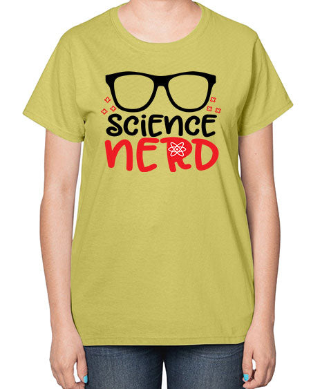 Science nerd 57# - general science-  Ladies T-Shirt