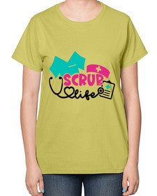 Scrub Life Style Style 1384# - nurse-  Ladies T-Shirt