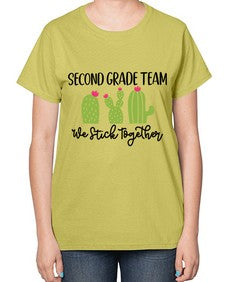 Second Grade Team 836# - second grade-  Ladies T-Shirt