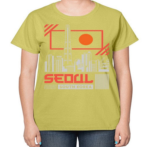 Seoul 1815# - cities-  Ladies T-Shirt