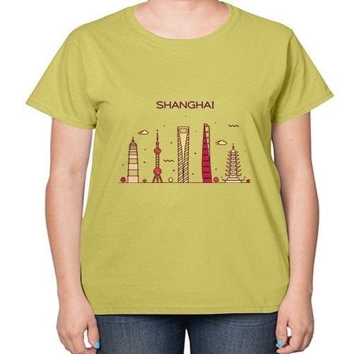 Shanghai 1827# - cities-  Ladies T-Shirt