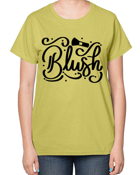 SingleBlush Style 30# -makeup  Ladies T-Shirt