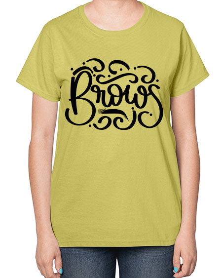 SingleBrows Style 29# -makeup  Ladies T-Shirt