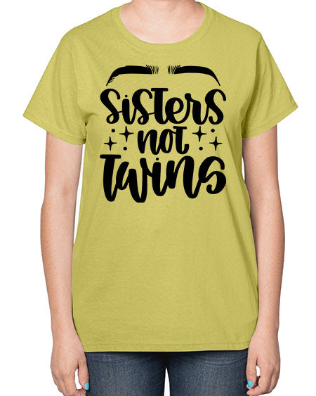 Sister Not Twins Style 23# -makeup  Ladies T-Shirt