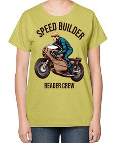 Speed builder 62# - motorcycle-  Ladies T-Shirt