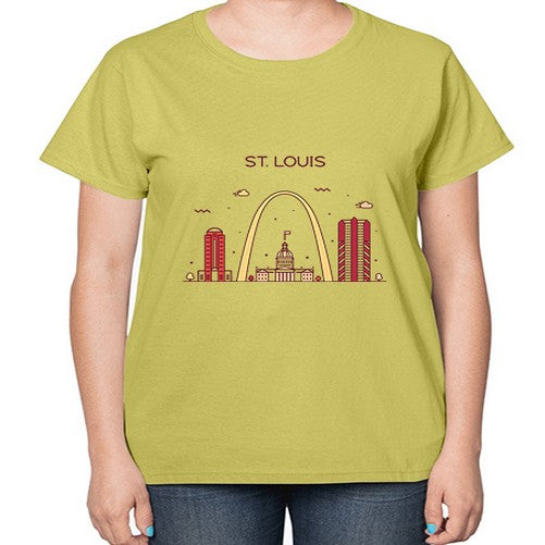 StLouis 1886# - cities-  Ladies T-Shirt