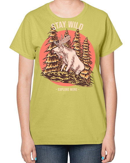 Stay Wild 16# - nature-  Ladies T-Shirt