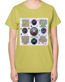 Straight Cancer 470# - cancer-  Ladies T-Shirt