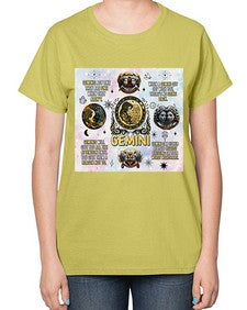 Straight Gemini 472# - gemini-  Ladies T-Shirt