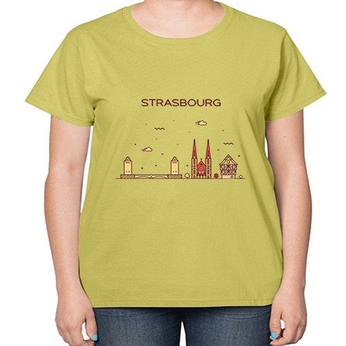 Strasbourg 1898# - cities-  Ladies T-Shirt