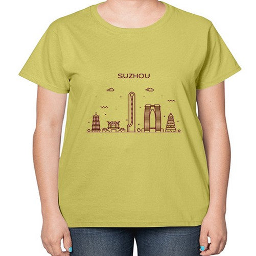 Suzhou 1911# - cities-  Ladies T-Shirt