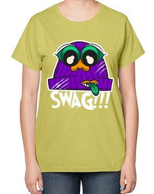 Swag beanie 247# - cartoon general-  Ladies T-Shirt