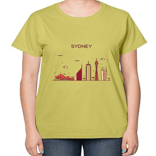 Sydney 1920# - cities-  Ladies T-Shirt