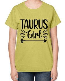 Taurus girl 500# - taurus-  Ladies T-Shirt