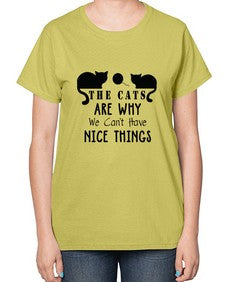 The Cats Style 118# - cats-  Ladies T-Shirt