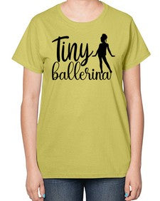 Tiny ballerina 205# - ballet-  Ladies T-Shirt