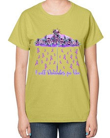 Umbrella Remember AlzheimerS Awareness 218# - alzheimers-  Ladies T-Shirt