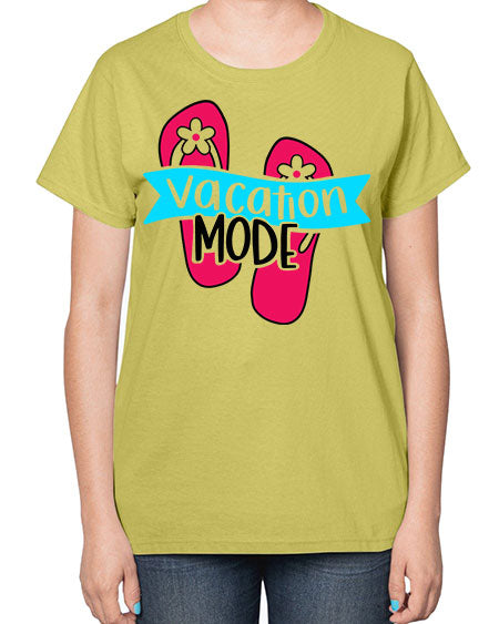 Vacation Mode Style 8# - summer-  Ladies T-Shirt