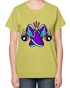 Walk the talk 261# - cartoon general-  Ladies T-Shirt