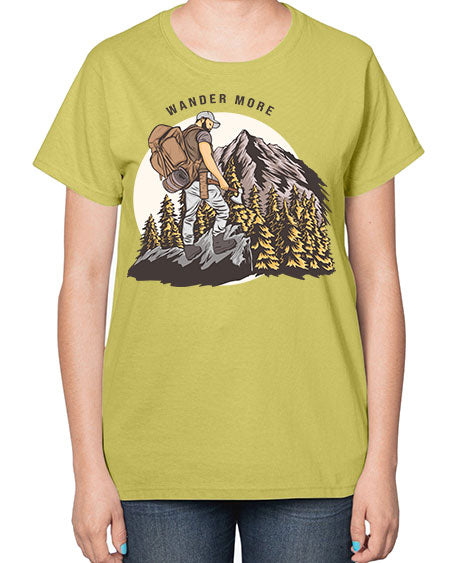 Wander More 3# - nature-  Ladies T-Shirt