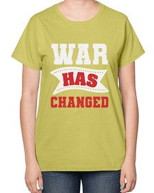 War has changed 52# - video games-  Ladies T-Shirt