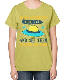 We do stigmatise teens a alot 43# - ufo-  Ladies T-Shirt