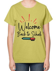 Welcome Back to School 994# - last day of school-  Ladies T-Shirt