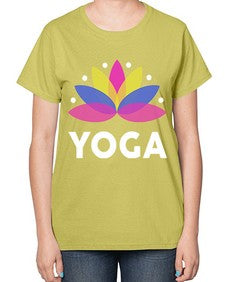 Yoga 647# - yoga-  Ladies T-Shirt