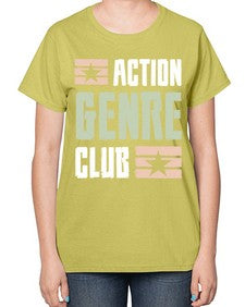 action genre club 59# - video games-  Ladies T-Shirt