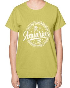 aquarius 77# - aquarius-  Ladies T-Shirt