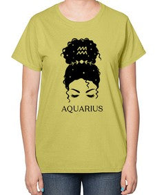 aquarius 81# - aquarius-  Ladies T-Shirt