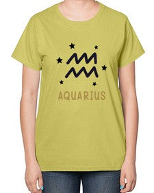 aquarius 83# - aquarius-  Ladies T-Shirt