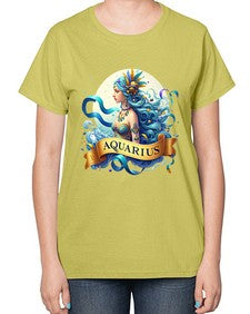aquarius 84# - aquarius-  Ladies T-Shirt