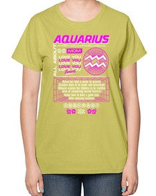 aquarius 86# - aquarius-  Ladies T-Shirt