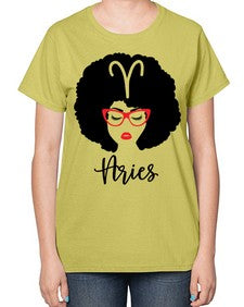 aries 122# - aries-  Ladies T-Shirt