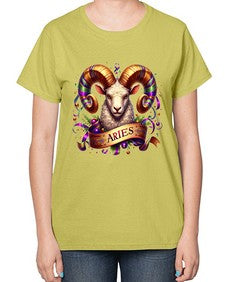 aries 136# - aries-  Ladies T-Shirt