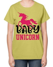 baby unicorn 16# - unicorn-  Ladies T-Shirt