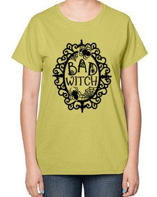 bad witch 52# - witch-  Ladies T-Shirt