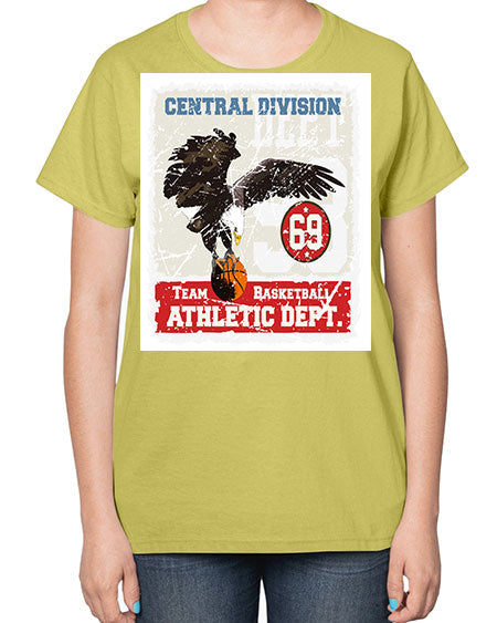 basket eagle 7# - birds-  Ladies T-Shirt