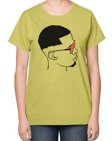 beardman 57# - black boys or men-  Ladies T-Shirt