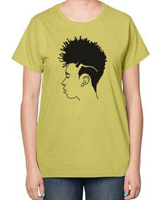 beardman 60# - black boys or men-  Ladies T-Shirt