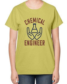 chemical engineer Style 86# - engineer-  Ladies T-Shirt