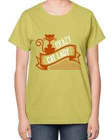 crazy cat lady Style 43# - cats-  Ladies T-Shirt
