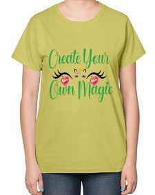 create your own magic 83# - unicorn-  Ladies T-Shirt