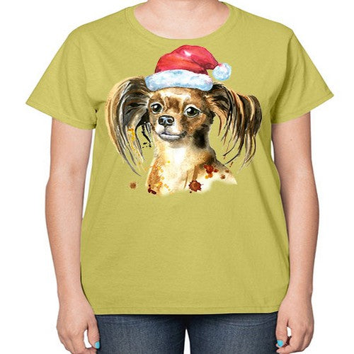 dog hat 100# - dogs-  Ladies T-Shirt