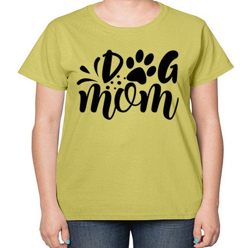 dog mom Style 96# - dogs-  Ladies T-Shirt